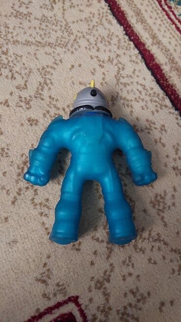 Фигура героя-робота/монстра, мягкая тянущаяся игрушка. - Цвет