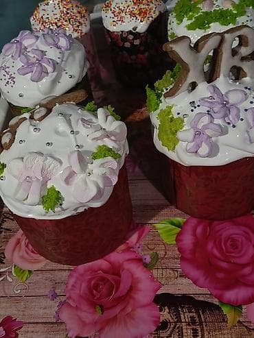 семейные: Домашняя выпечка на заказ - Песочный пирог с творожной начинкой — 4