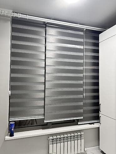 string art: Рулонные шторы «Зебра» (день-ночь) - Двухслойная ткань с чередованием — 5