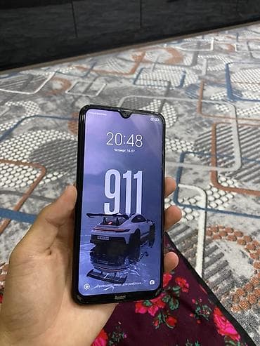 Техника и электроника: Redmi, Redmi Note 8, Б/у, 128 ГБ, цвет - Черный, В рассрочку, 2 SIM — 1