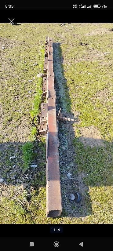 колесо на сеялку: Продаю раму на культиватор на сеялку ширина 3.10 маркеры и прочее — 10