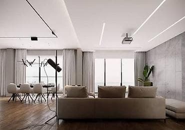 motion design: Натяжной потолок Глянцевое, Матовое, 3D потолки Гарантия, Бесплатная консультация, Бесплатный замер — 4