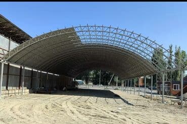 Навес навес фермы решотка ограда варота тапчан Жана башкаларды