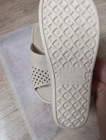 v beach: Босоножки, 34, Новый, цвет - Бежевый, Самовывоз — 4