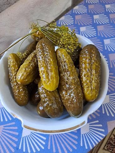 Продукты питания: Огурцы — 4