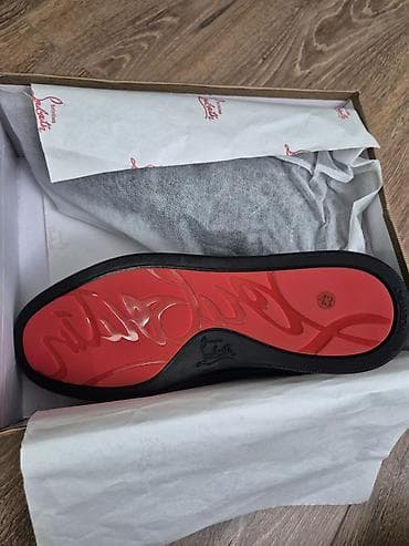 Кроссовки и спортивная обувь: Кроссовки, 45, Christian Louboutin, Новый, цвет - Черный, Самовывоз — 5