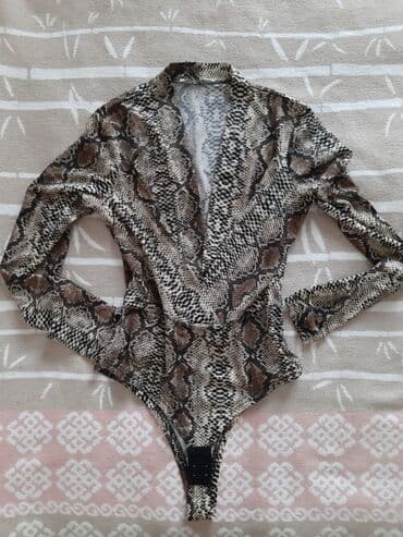 майка карсет: Набор женской одежды с принтами 1) Боди с животным принтом (под — 1