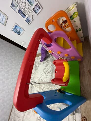 железный бассейн: Продаю горку Массивная, прочная все детали новые и рабочие Брала — 3