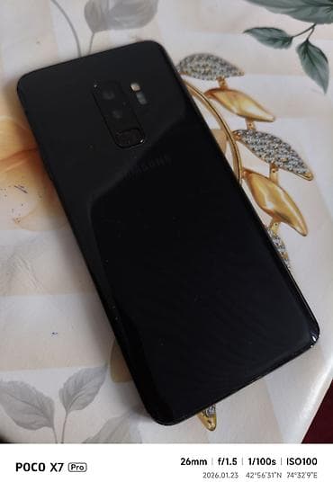 купить самсунг с9: Samsung Galaxy S9 Plus, Б/у, 64 ГБ, цвет - Черный, 2 SIM — 4