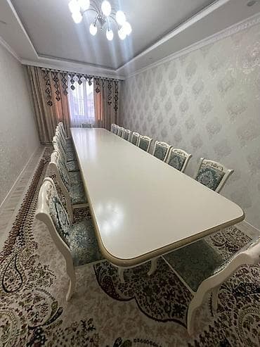 сонун мебель: Конок бөлмөсү үчүн үстөл жана отургуч — 7