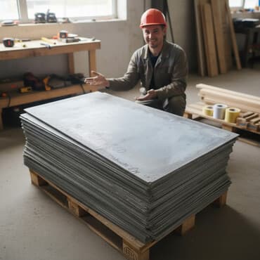 Плоский шифер — листы 1,20 × 0,60 м, толщина 8 мм. Особенности и