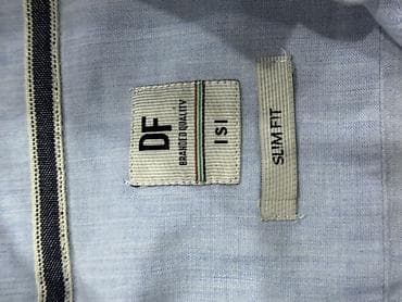 pro force: Рубашка мужская DF, короткий рукав, Slim Fit - Цвет: светло-голубой — 2