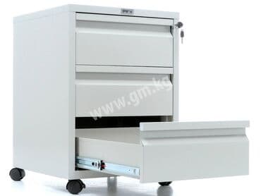 Тумба для офиса Практик Bfc-66/3 на колёсах Новая офисная тумба в at lalafo.kg Тумба для офиса Практик Bfc-66/3 на колёсах Новая офисная тумба в