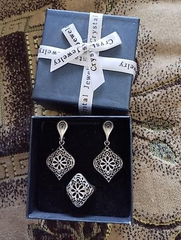 бижутерия набор: Наборы украшений Crystal Jewelry в подарочных коробках — 3