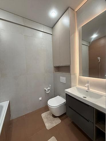 elegance stroy: 3 комнаты, 106 м², Элитка, 9 этаж, Дизайнерский ремонт — 6