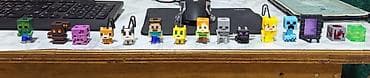 Набор мини-фигурок Minecraft с брелками - Коллекция из множества