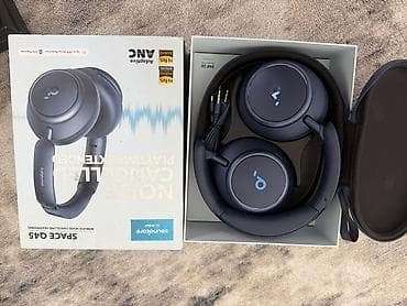 redmi note 8 global version: Наушники Soundcore Space Q45 (by Anker) - Полноразмерные беспроводные — 1