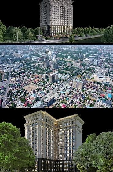 праститутка манас: 4 комнаты, 111 м², Элитка, 7 этаж, Готовая ПСО (под самоотделку) — 2