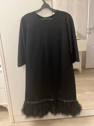 прокат карнавальных костюмов в бишкеке бишкек: Продаю платье с перьями, состояние идеальное, размер 42-44 (S-M) — 1