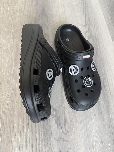 global обувь: Мужские сандалии, 43, Crocs, Новый, цвет - Черный, Самовывоз, Платная доставка — 1