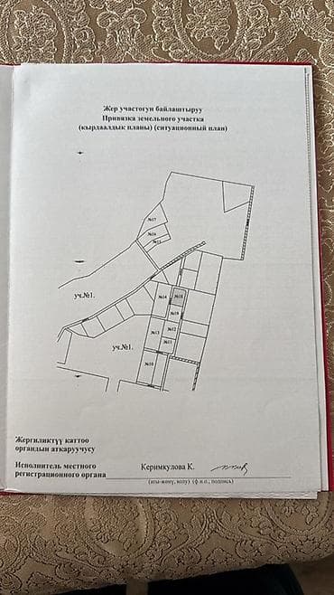 тынчтык ж м: 25 соток, Курулуш, Кызыл китеп — 4