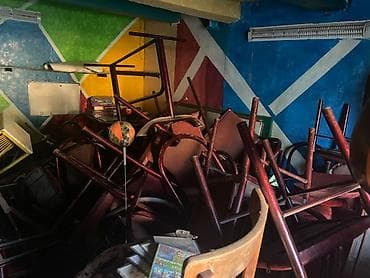 продам мясо: Стул с мягкой спинкой и сиденьем - Каркас: металлические трубы — 3
