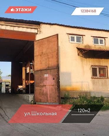 гараж с местом: 📍ул. Школьная 🔘120м² Продается коммерческий участок на первой — 1