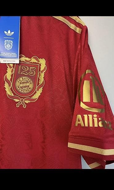 Спорт жана хобби: Футбольная майка Adidas x FC Bayern Munich — юбилейная версия к — 3