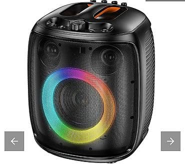 Калонка Ка 22 (50W) с яркой круговой RGB подсветкой динамика Мощность