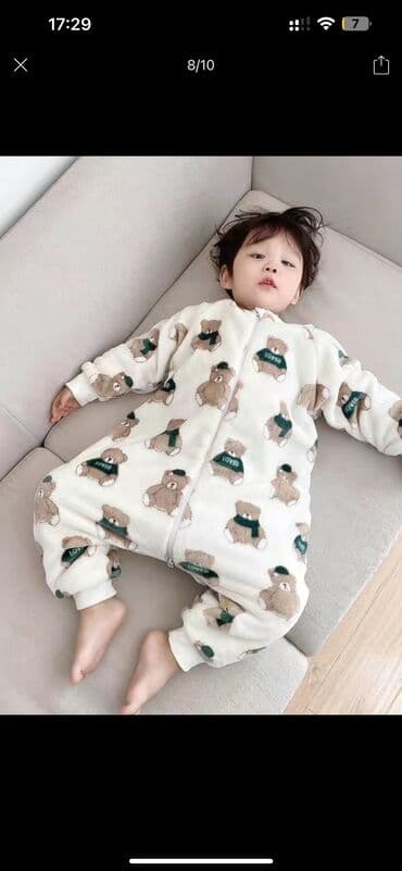 Детский транспорт: Боди, цвет - Белый, Новый — 1