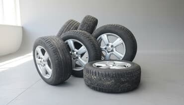 Колеса в сборе 60 / R 17, Зимняя шипованная, Комплект, Внедорожные (АТ/МТ), Литые