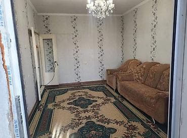 Недвижимость: 1 комната, 35 м², Кок-Жар мкр 105 серия, 4 этаж, Косметический ремонт — 1