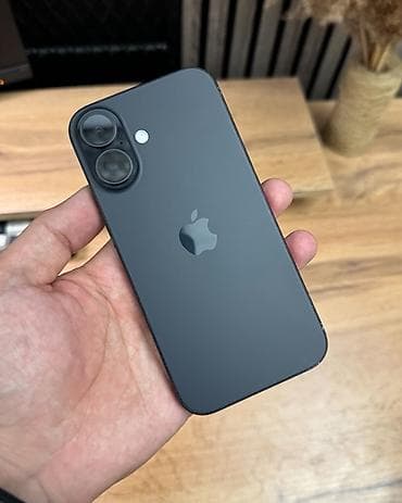 муляж айфона: IPhone 16, 128 ГБ, Черный, 93 % — 1