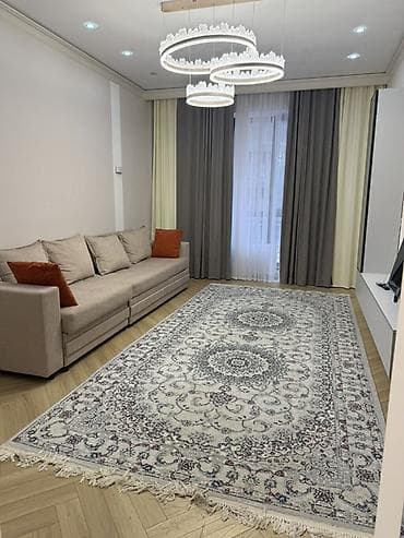 binar: 2 комнаты, 77 м², Асанбай мкр Элитка, 2 этаж, Евроремонт — 8