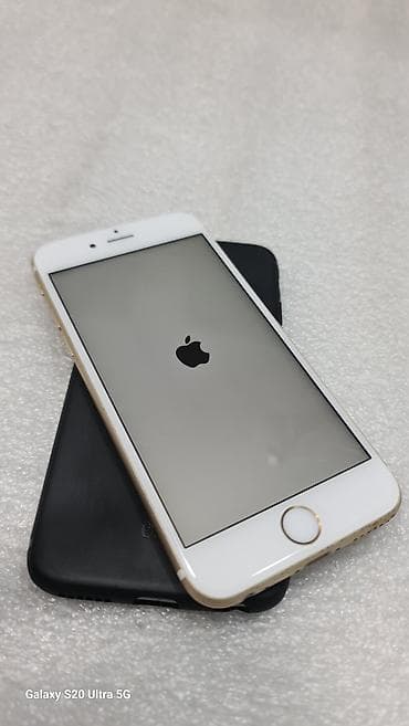 iphone 13mini: IPhone 6s, Б/у, 32 ГБ, Золотой, Чехол, 78 % — 2