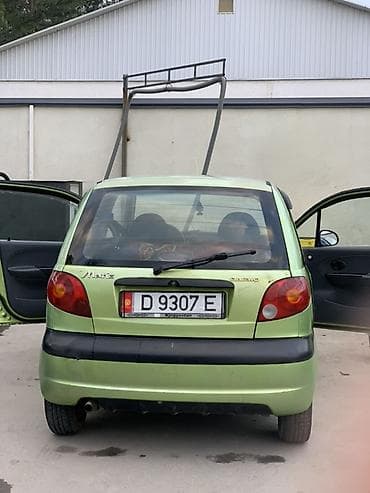 обмен спарк: Daewoo Matiz: 2002 г., 0.8 л, Механика, Бензин, Хэтчбэк — 2