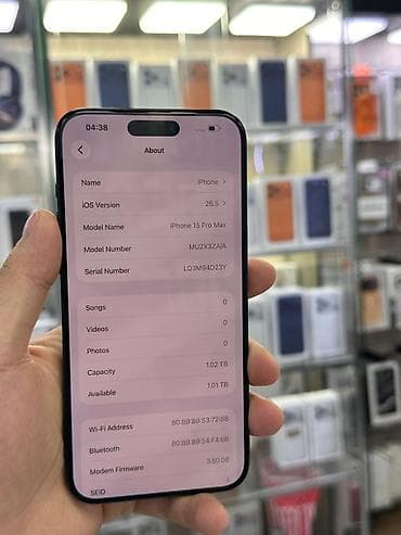 iphone 8 red: IPhone 15 Pro Max, Б/у, 1 ТБ, Black Titanium, Кабель, Коробка, В рассрочку, 94 % — 4
