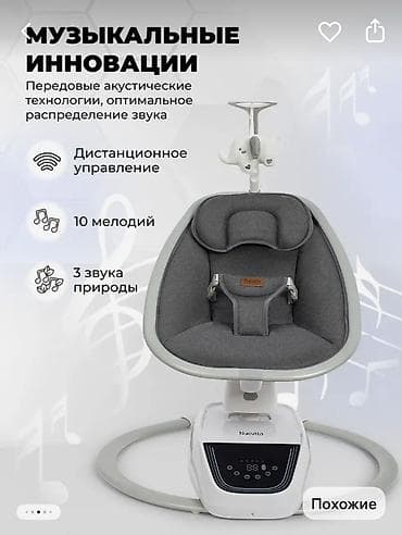 масажный кресло: Электрокачели Nuovita Premium для новорождённых - 3D-укачивание — 2
