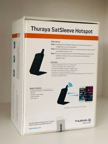 телефоныы: Спутниковая точка доступа Thuraya SatSleeve Hotspot. Идеальный выбор — 3