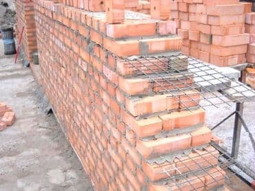 Кладка кирпича Гарантия, Бесплатная консультация Больше 6 лет опыта at lalafo.kg Кладка кирпича Гарантия, Бесплатная консультация Больше 6 лет опыта