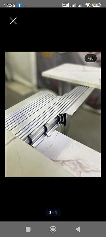 кухонные раздвижные столы: Стол трансформер Для кухни, Раскладной стол, Длина, см: 3.4.5 см, цвет - Белый — 2