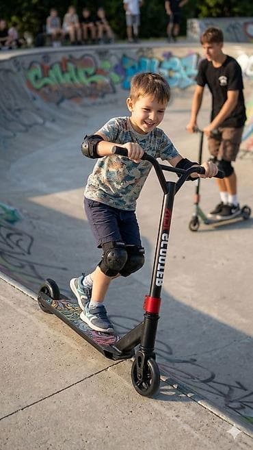 sk8 scooter: 🛴 Трюковый самокат для детей и подростков Продаётся стильный и — 1