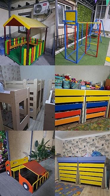 Детская мебель: Детская мебель и уличные игровые комплексы для детских садов и — 1