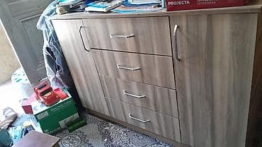 Үй жана бакча: Кийим үчүн комод, Күзгүсүз, ЛДСП — 1
