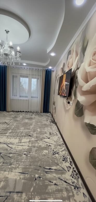 суточные 2 комнатные квартиры бишкек: 2 комнаты, 68 м², 2 этаж, Евроремонт — 1