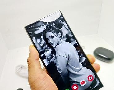 galaxy a12: Samsung Galaxy S24 Ultra, Б/у, 512 ГБ, цвет - Черный, 1 SIM, 2 SIM, eSIM — 1