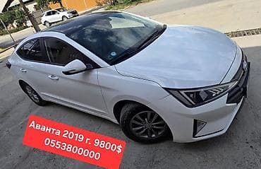 Hyundai Avante: 2019 г., 1.6 л, Автомат, Бензин, Седан
