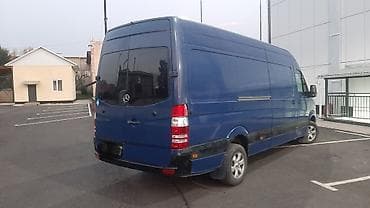 автомат минивэн: Mercedes-Benz Sprinter (длинная база, высокий потолок), синий цвет — 10
