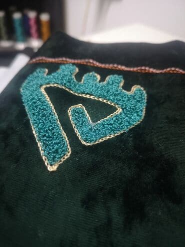 Ковровый вышивка, Тамбурный Вышивка