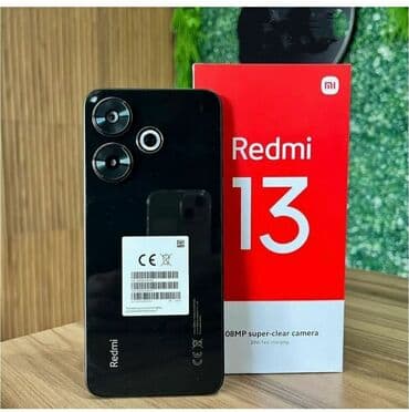 redmi not 5: Redmi, Redmi Note 13, Жаңы, 256 ГБ, түсү - Ак, Бөлүп төлөө менен, 2 SIM — 2